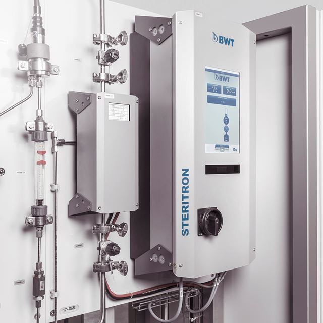 BWT STERITRON 4000 – Geração de Ozônio Eletrolítica